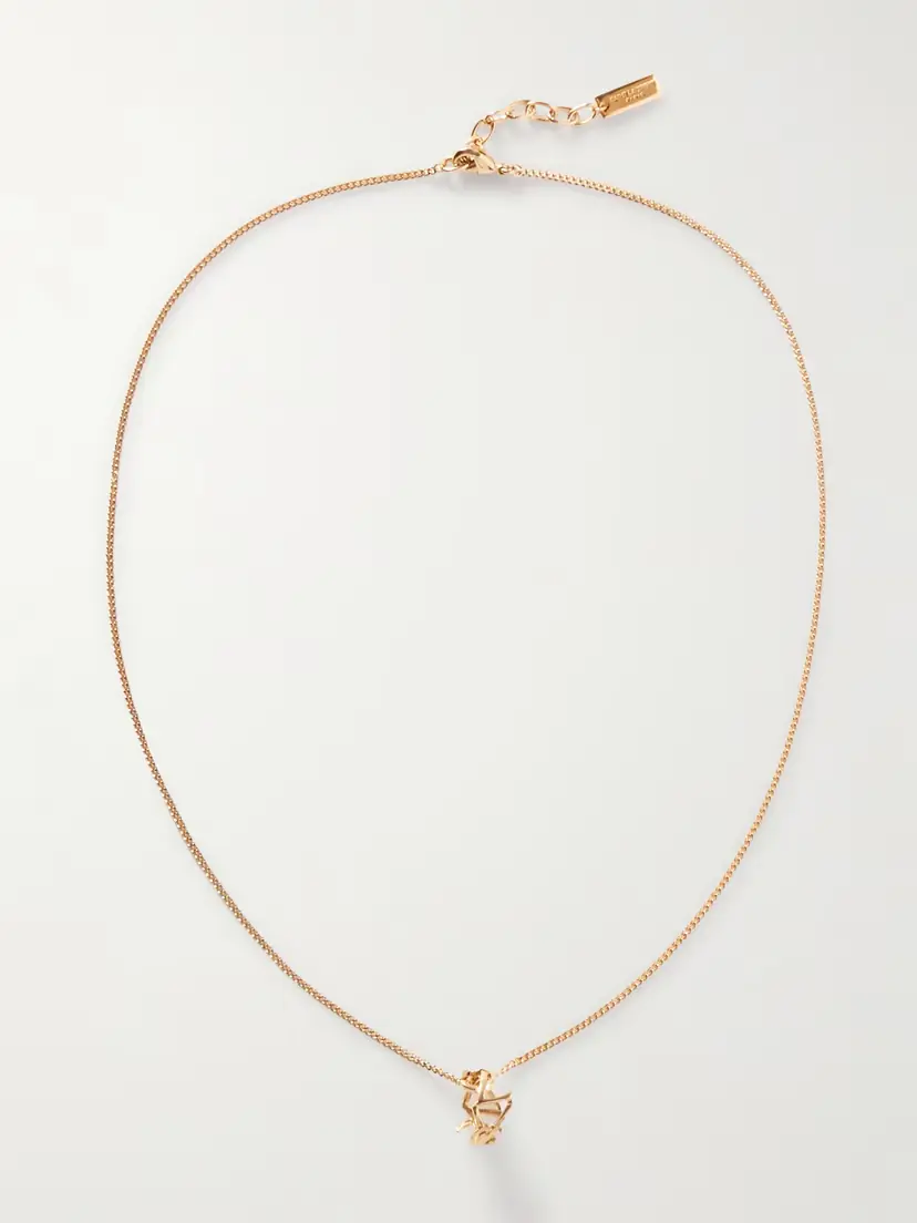 Saint Laurent tone Necklace | Thumbnail 4