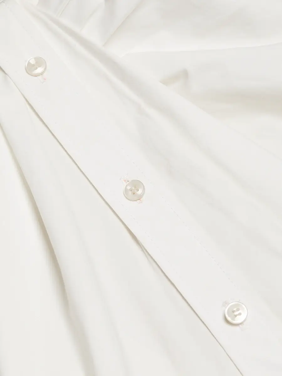 Simkhai Women's Kendall Pleated Mini Shirtdress | Thumbnail 8