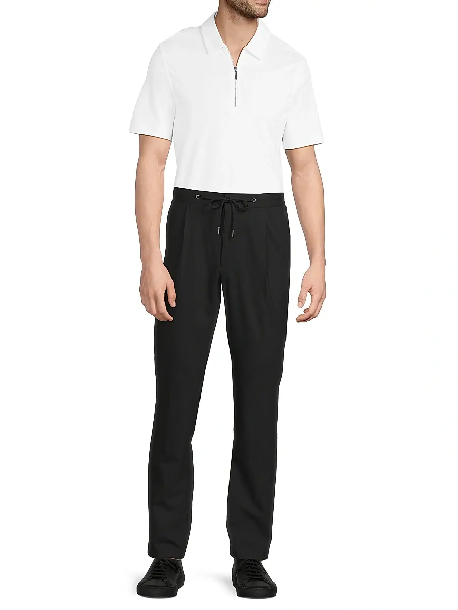 Michael Kors Men's Tech Trop Comfort Trousers - Black | Thumbnail 2