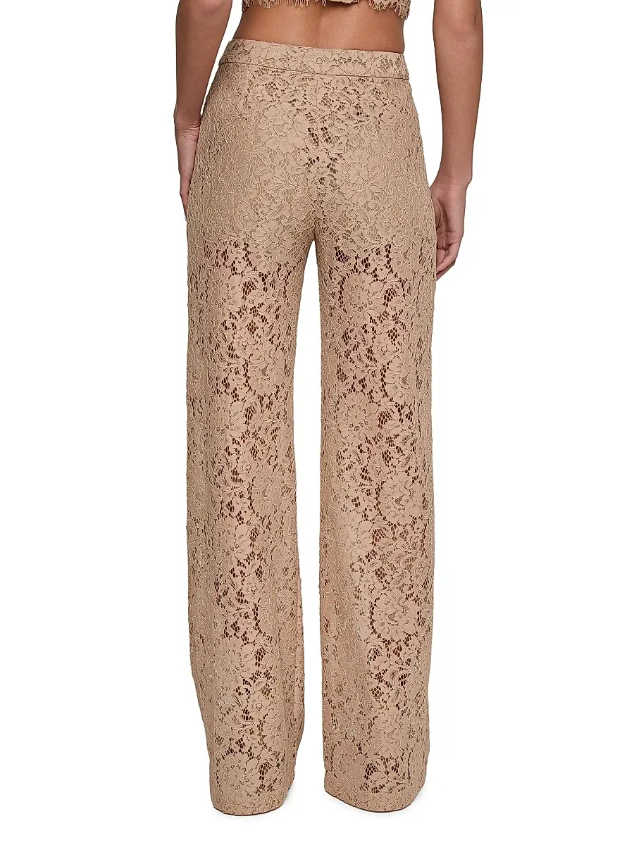 L'Agence Women's Livvy Lace Trousers | Thumbnail 5 L'Agence Women's Livvy Lace Trousers | Thumbnail 5