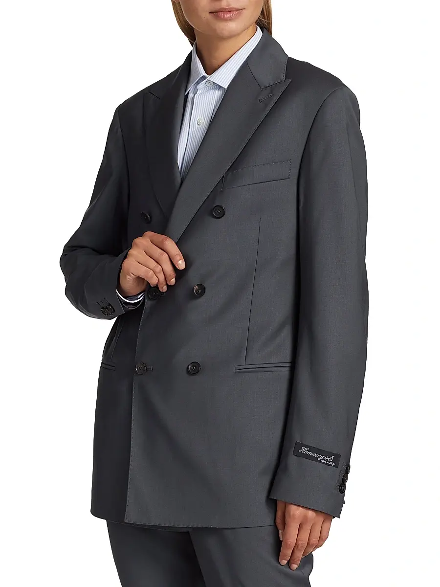 Hommegirls Men's Blazer - Grey | Thumbnail 3 Hommegirls Men's Blazer - Grey | Thumbnail 3
