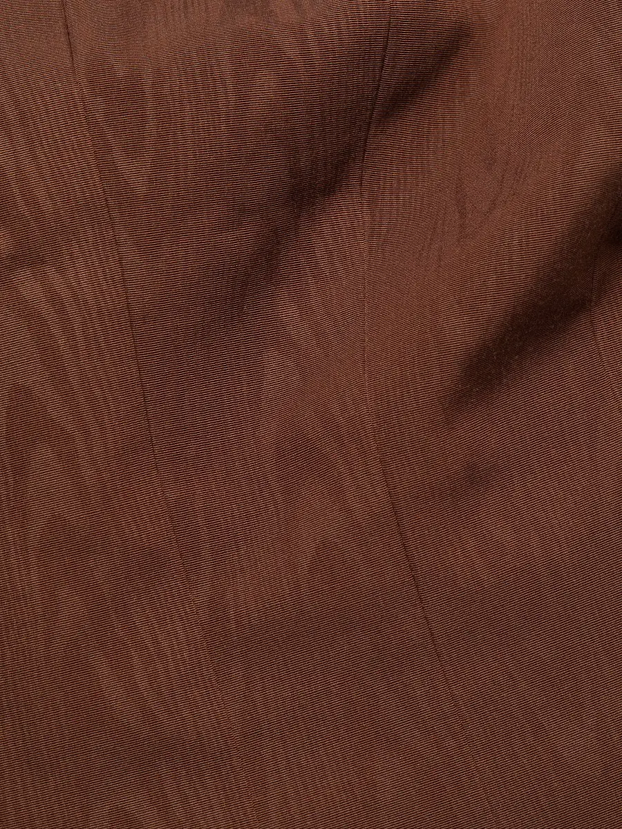 Staud Women's Woodgrain Strapless Top - Chocolate | Thumbnail 6