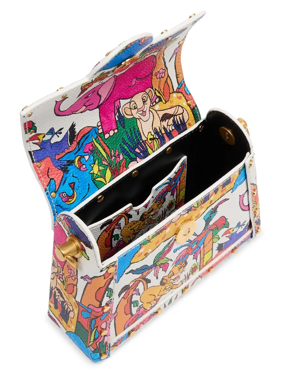 Balmain Women's Disney x : The Lion King B-Buzz Leather Bag | Thumbnail 2 Balmain Women's Disney x : The Lion King B-Buzz Leather Bag | Thumbnail 2