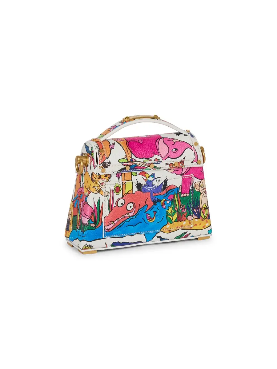 Balmain Women's Disney x : The Lion King B-Buzz Leather Bag | Thumbnail 3 Balmain Women's Disney x : The Lion King B-Buzz Leather Bag | Thumbnail 3