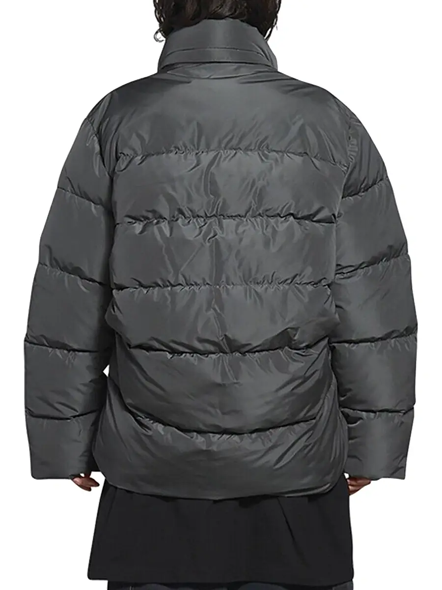 Balenciaga Women's Sporty B C-Shape Puffer Jacket - Grey | Thumbnail 5 Balenciaga Women's Sporty B C-Shape Puffer Jacket - Grey | Thumbnail 5