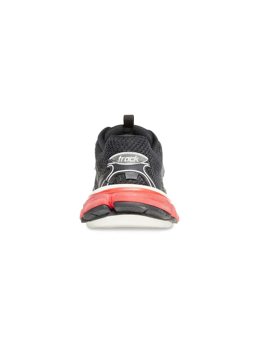 Balenciaga Men's Track.3 Sneaker - Black White Red | Thumbnail 4