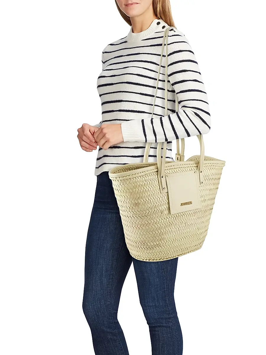 Jacquemus Women's Le Panier Soli Basket Bag | Thumbnail 2 Jacquemus Women's Le Panier Soli Basket Bag | Thumbnail 2