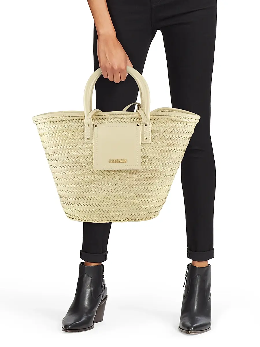 Jacquemus Women's Le Panier Soli Basket Bag | Thumbnail 3 Jacquemus Women's Le Panier Soli Basket Bag | Thumbnail 3