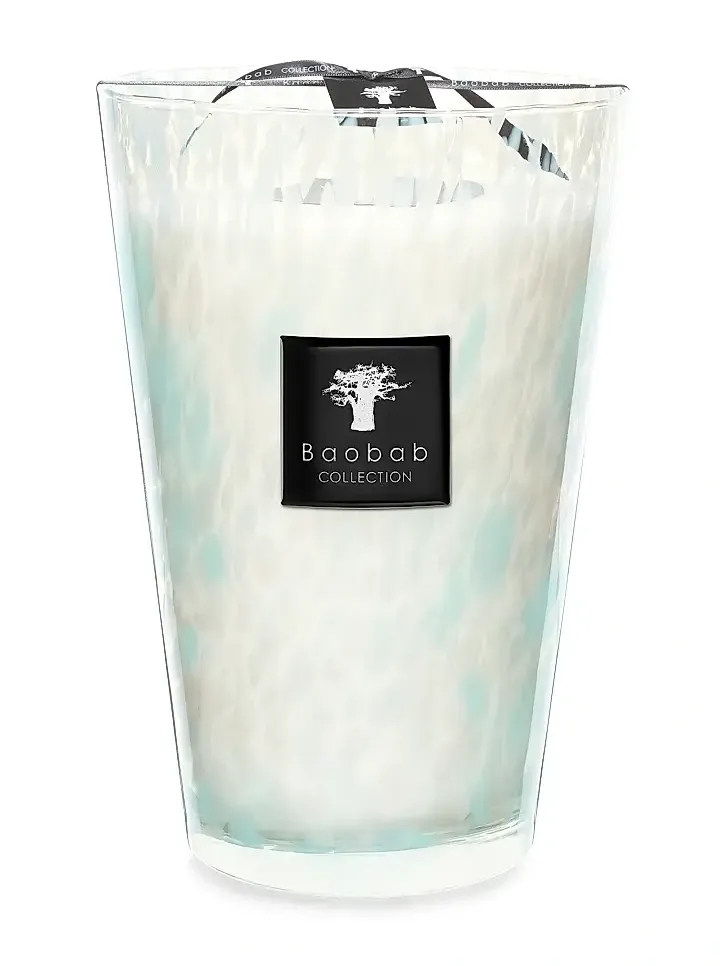 Baobab Pearls Max35 Sapphire Candle