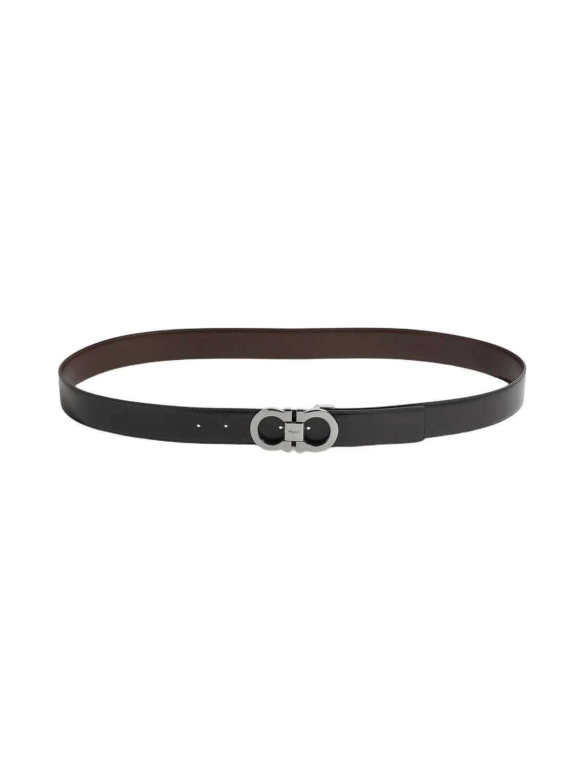 Men's Gancini Buckle Adjustable Cut-to Men's Gancini Buckle Adjustable Cut-to