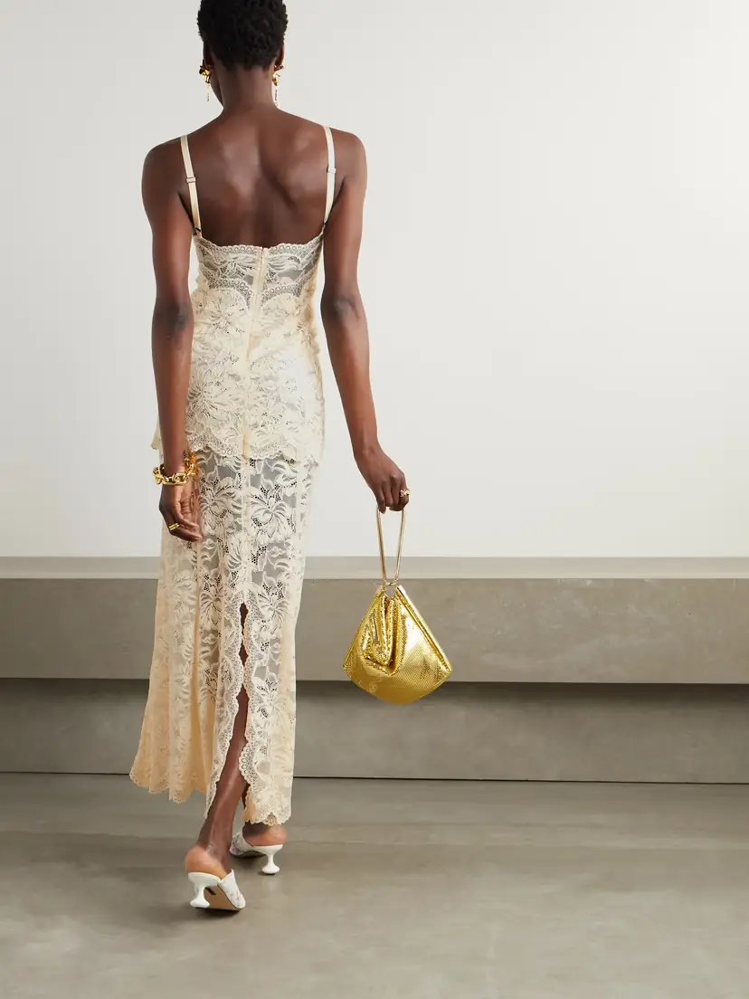 Rabanne Guipure Lace Maxi Dress | Thumbnail 3