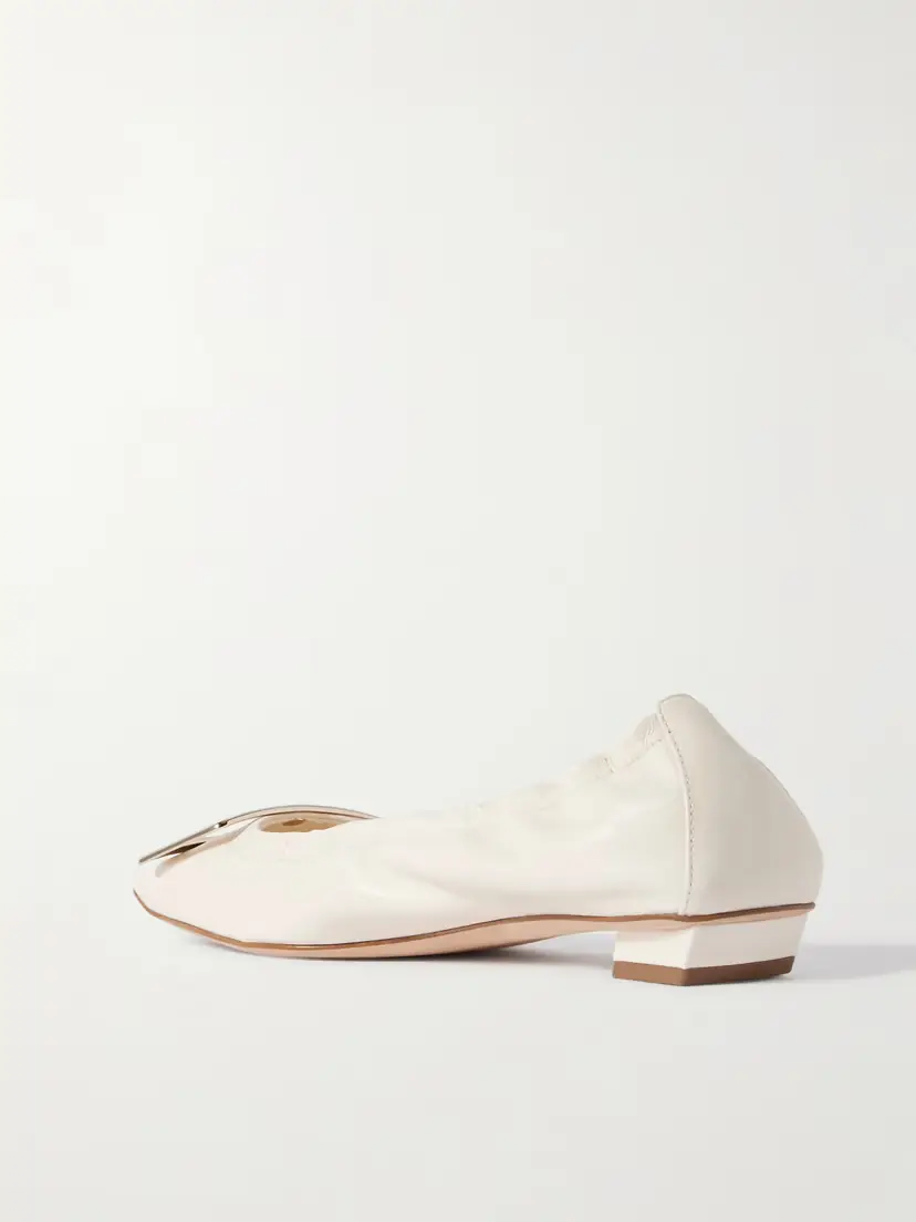 Roger Vivier Belle Vivier Embellished Patent-leather Ballet Flats | Thumbnail 3 Roger Vivier Belle Vivier Embellished Patent-leather Ballet Flats | Thumbnail 3
