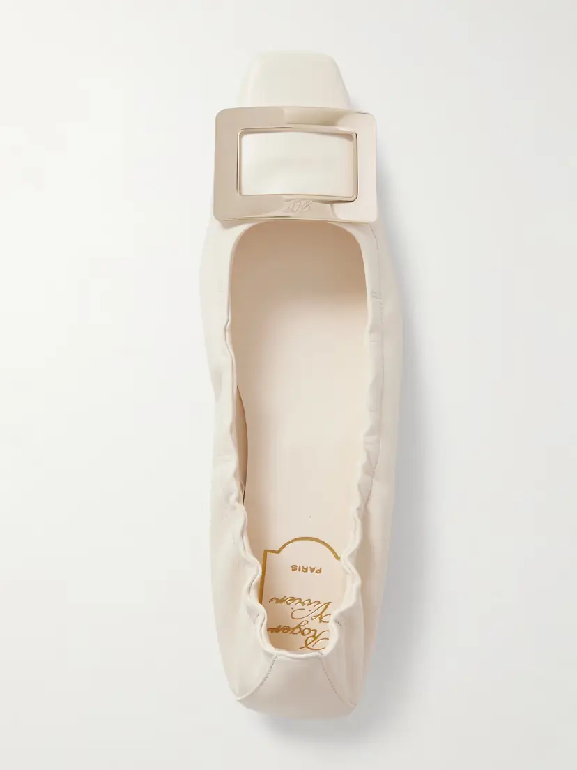 Roger Vivier Belle Vivier Embellished Patent-leather Ballet Flats | Thumbnail 5 Roger Vivier Belle Vivier Embellished Patent-leather Ballet Flats | Thumbnail 5