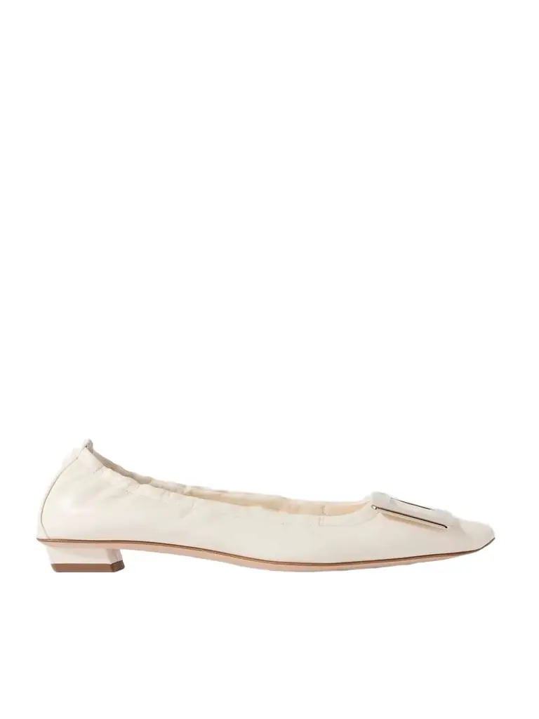 Roger Vivier Belle Vivier Embellished Patent-leather Ballet Flats | Thumbnail 1 Roger Vivier Belle Vivier Embellished Patent-leather Ballet Flats | Thumbnail 1
