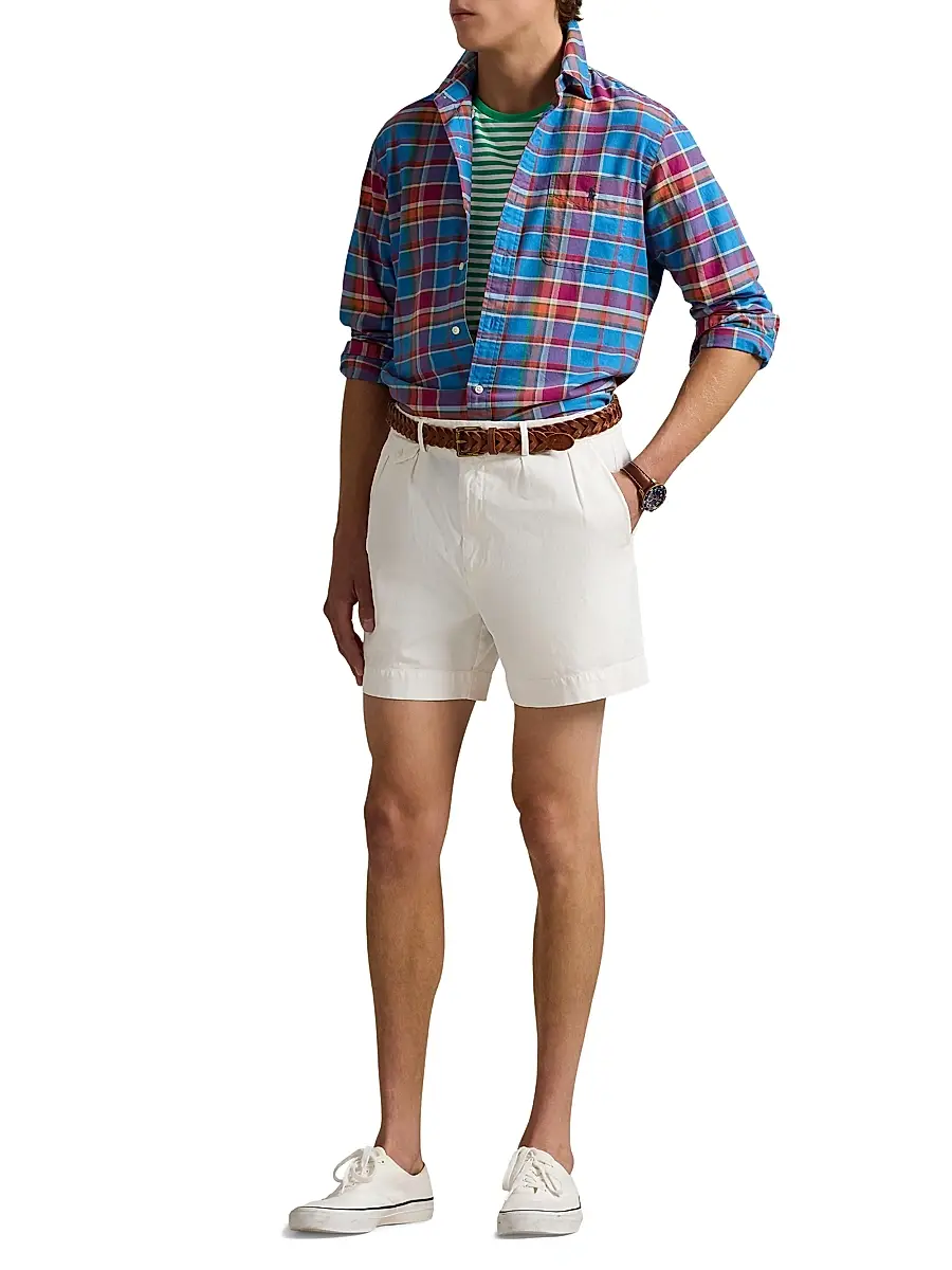 Polo Ralph Lauren Men's Classic-Fit Plaid Button-Down Oxford Shirt | Thumbnail 2