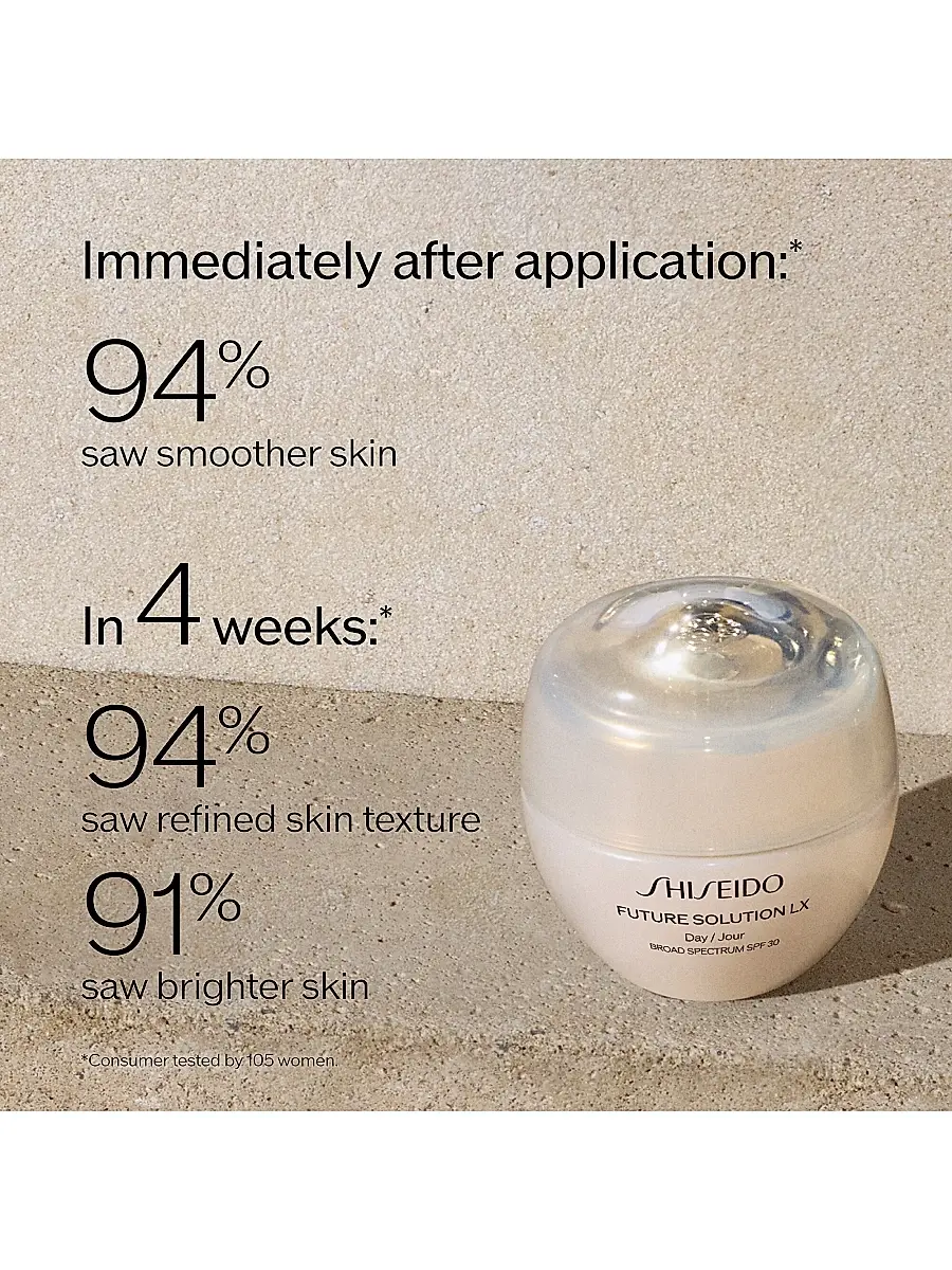 Shiseido Women's Future Solution LX Total Protective Cream SPF 30 | Thumbnail 4 Shiseido Women's Future Solution LX Total Protective Cream SPF 30 | Thumbnail 4