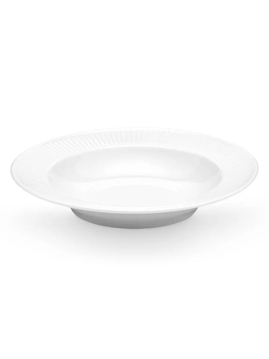 Pillivuyt Plissé 4-Piece Soup Plates Set | Thumbnail 1 Pillivuyt Plissé 4-Piece Soup Plates Set | Thumbnail 1