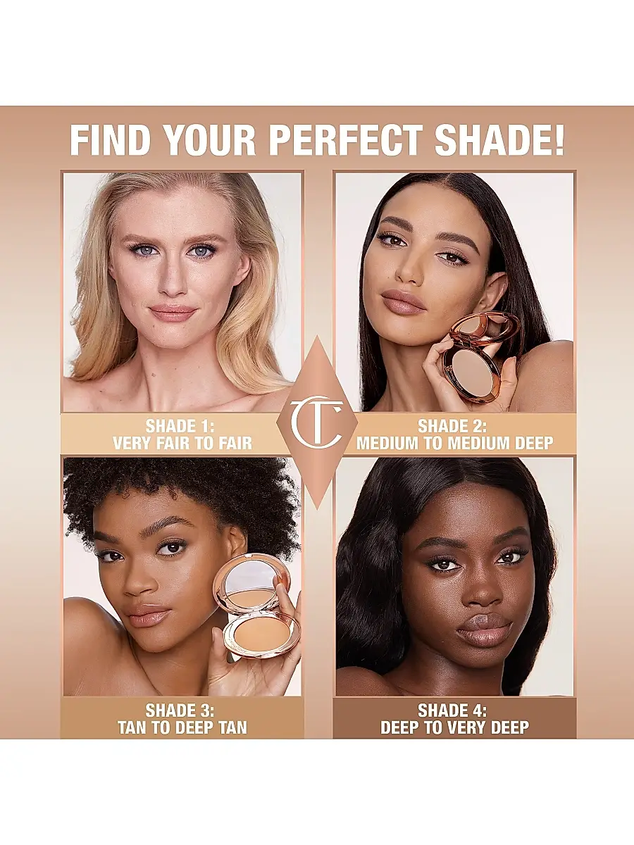 Charlotte Tilbury Women's Airbrush Flawless Finish Setting Powder - 3 Tan | Thumbnail 4 Charlotte Tilbury Women's Airbrush Flawless Finish Setting Powder - 3 Tan | Thumbnail 4