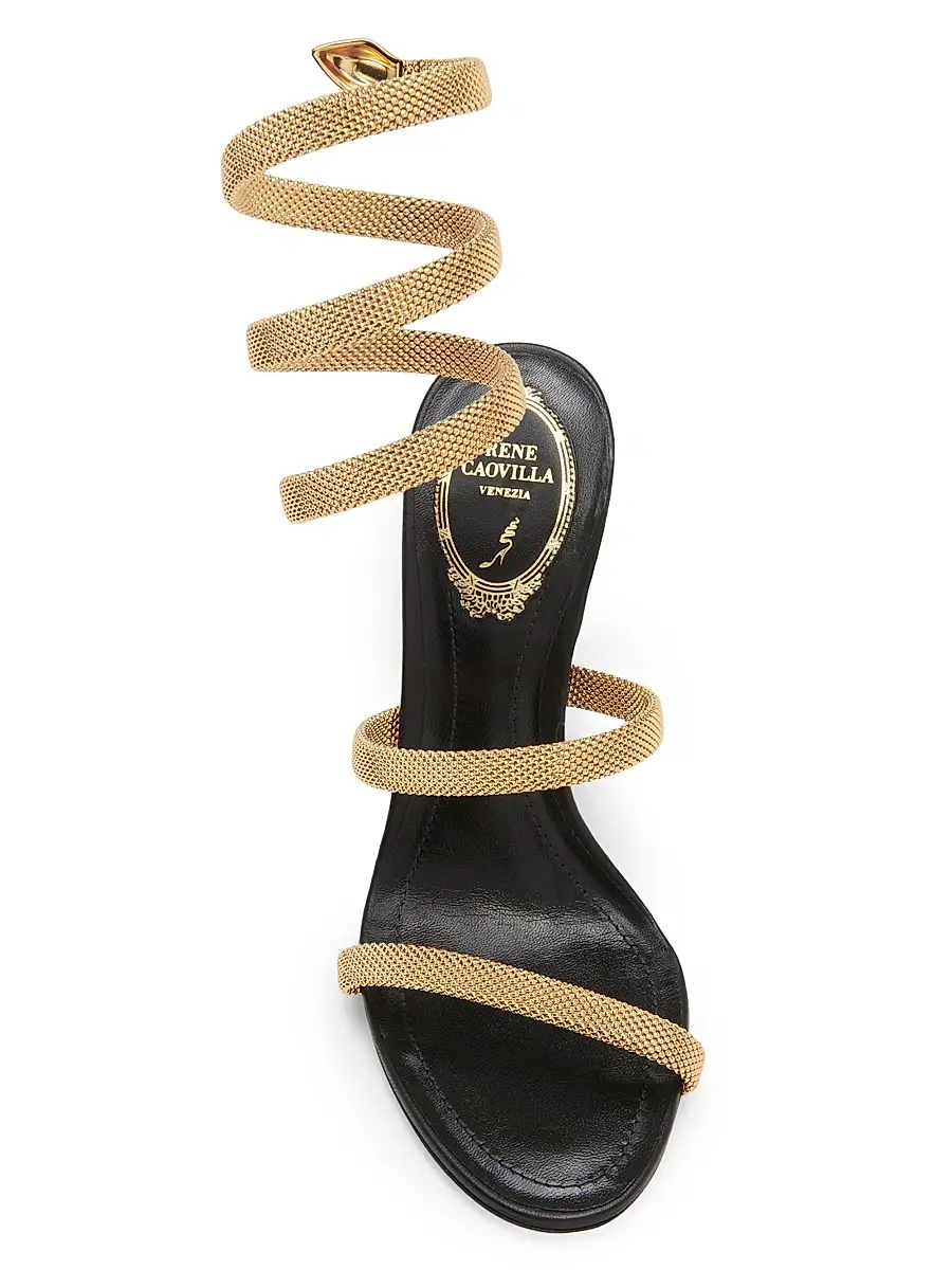 René Caovilla Women's 105MM Cleo High-Heel Sandals | Thumbnail 4 René Caovilla Women's 105MM Cleo High-Heel Sandals | Thumbnail 4