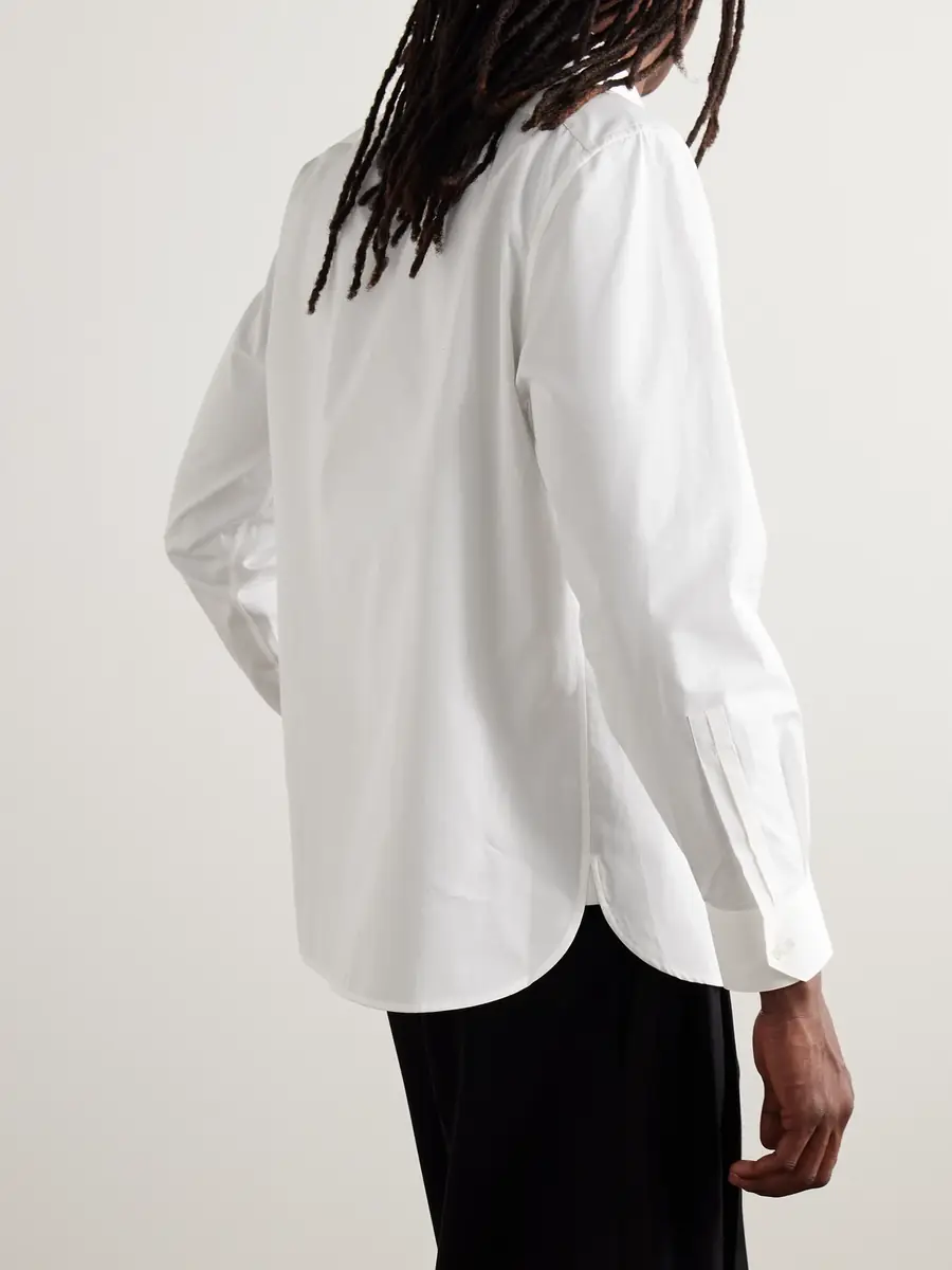 Saint Laurent Cotton-Poplin Shirt - Men | Thumbnail 4