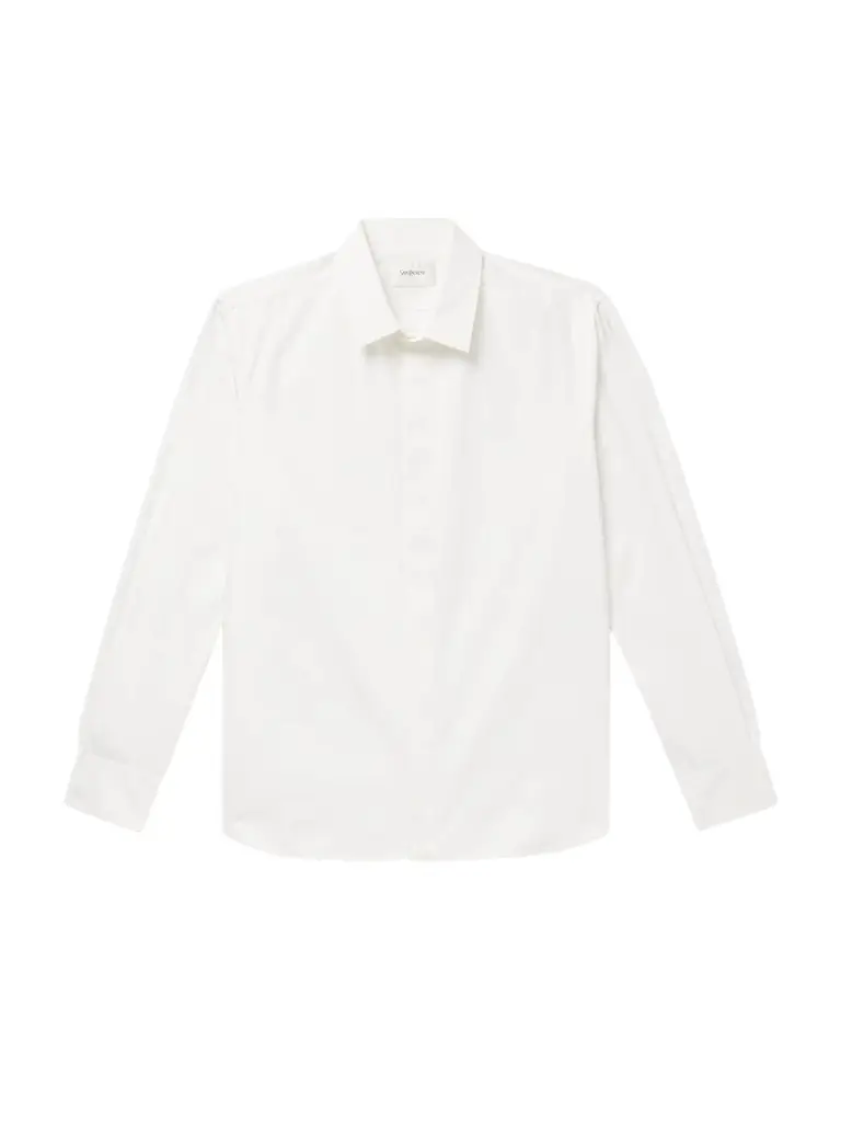 Saint Laurent Cotton-Poplin Shirt - Men | Image 1 Saint Laurent Cotton-Poplin Shirt - Men | Image 1