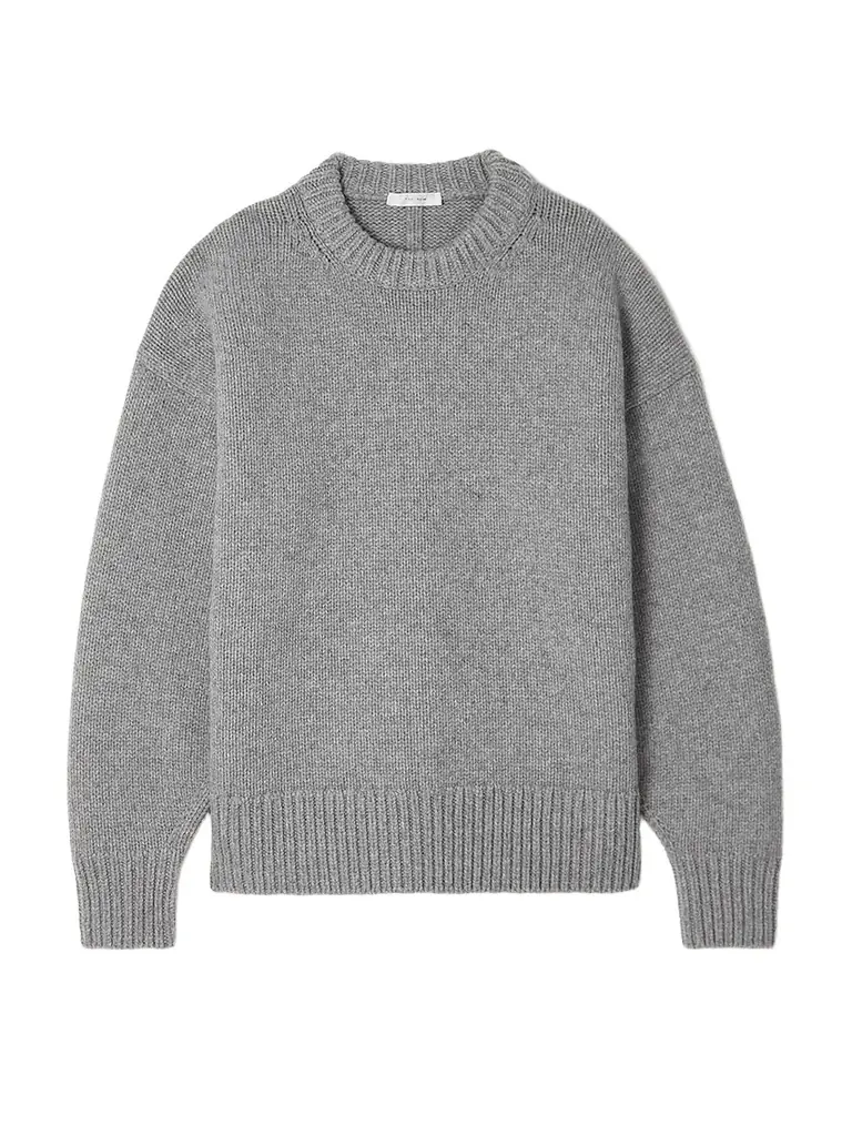 The Row Essentials Ophelia Oversized Wool And Cashmere-blend Sweater | Image 1 The Row Essentials Ophelia Oversized Wool And Cashmere-blend Sweater | Image 1