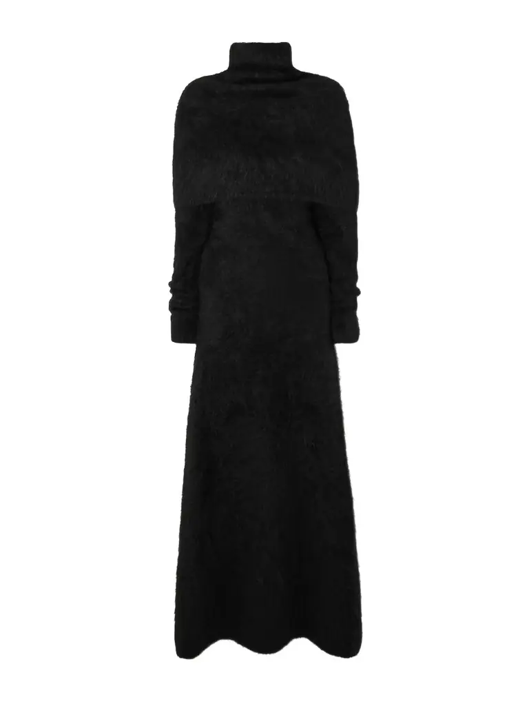 TOTEME Alpaca-blend Turtleneck Maxi Dress | Thumbnail 1 TOTEME Alpaca-blend Turtleneck Maxi Dress | Thumbnail 1