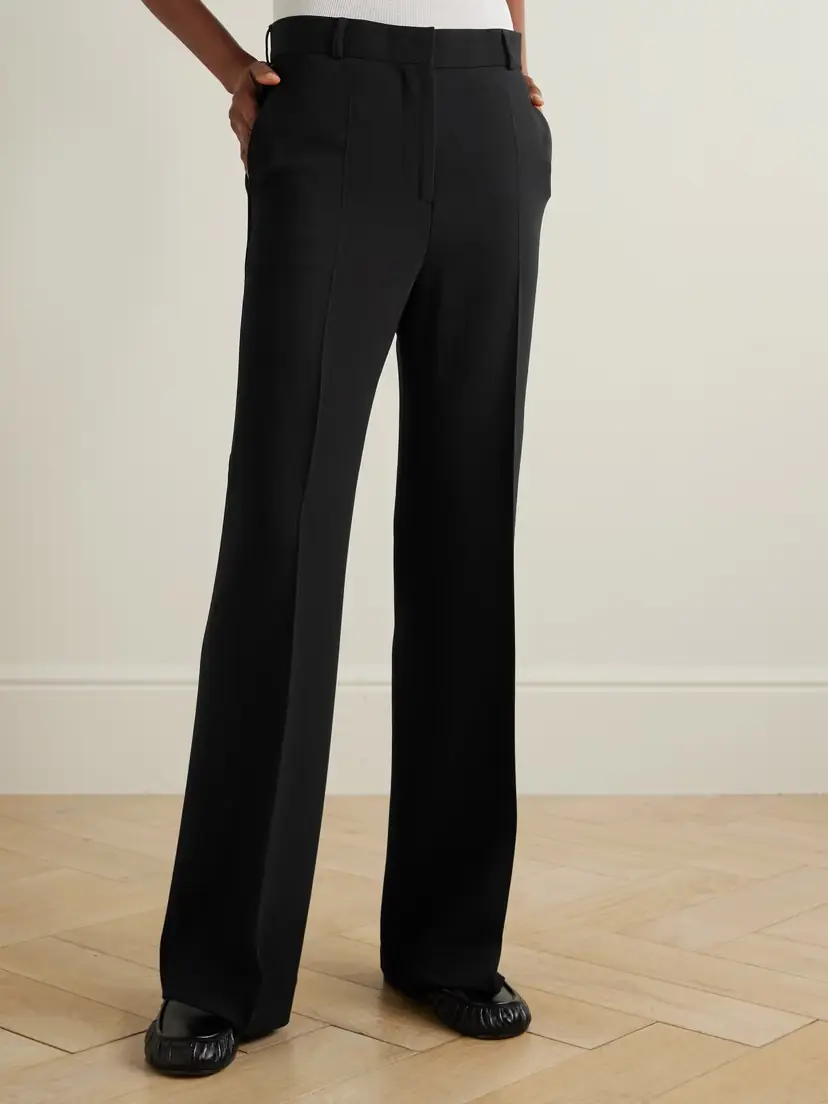TOTEME Crepe Wide-leg Pants | Thumbnail 3
