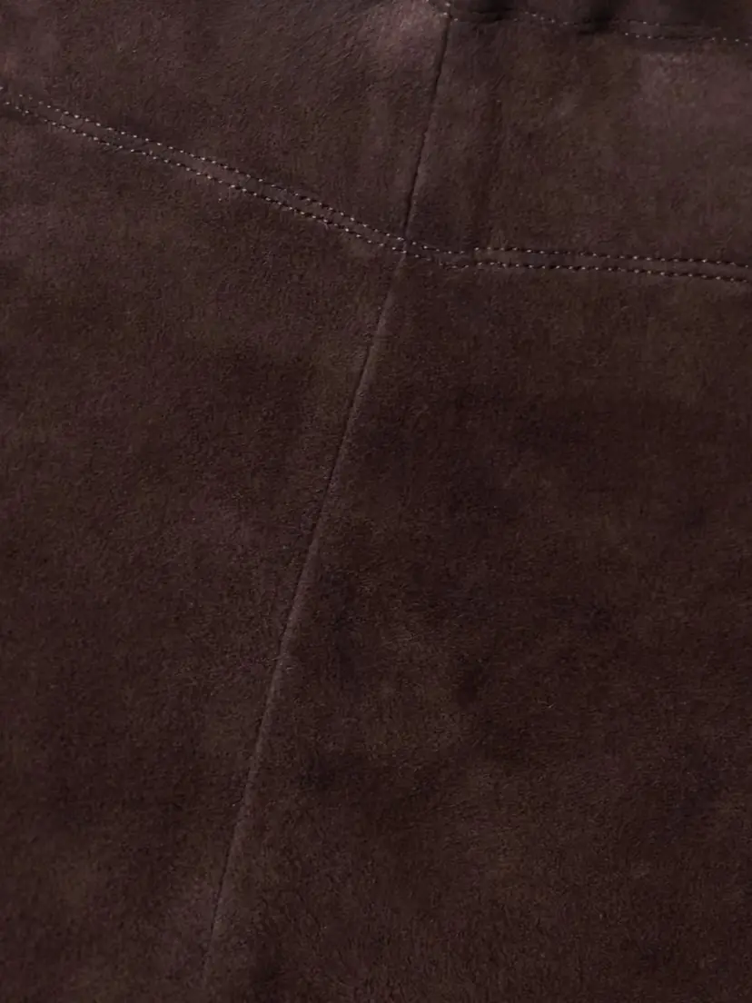 STOULS Jp Twenty Cropped Suede Flared Leggings | Thumbnail 4 STOULS Jp Twenty Cropped Suede Flared Leggings | Thumbnail 4