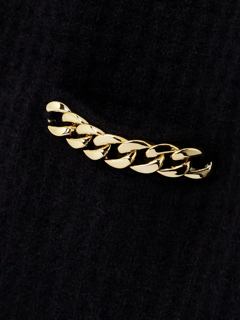 Tory Burch Chain-embellished Waffle-knit Mini Dress | Thumbnail 4 Tory Burch Chain-embellished Waffle-knit Mini Dress | Thumbnail 4