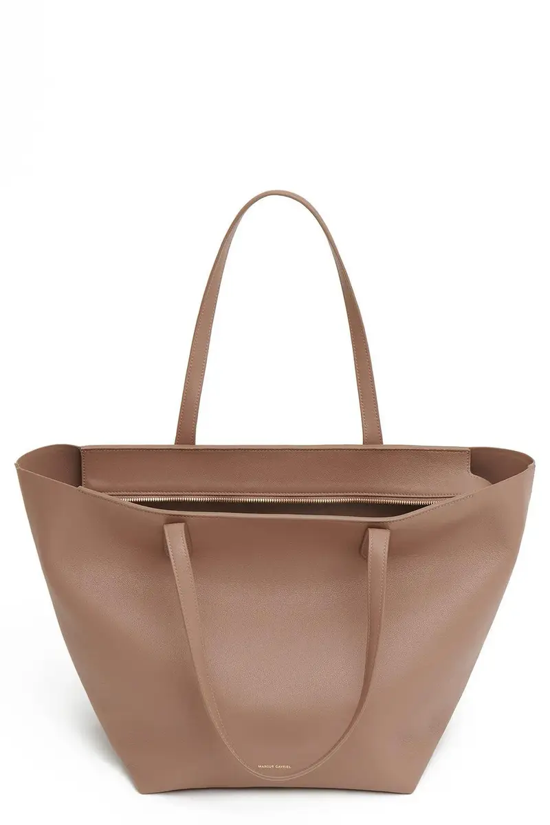 MANSUR GAVRIEL EVERYDAY ZIP TOTE - BISCOTTO | Thumbnail 5
