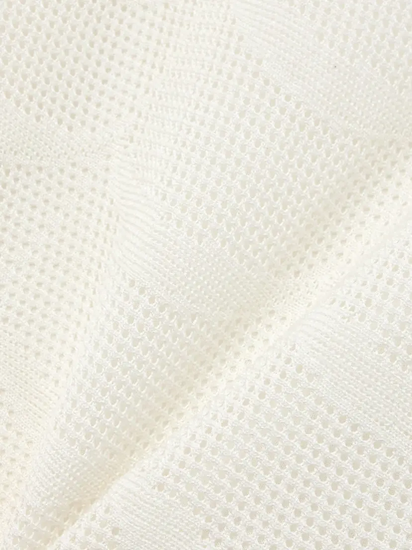 Tom Ford Pointelle-knit Cotton And Silk-blend Mini Dress | Thumbnail 4