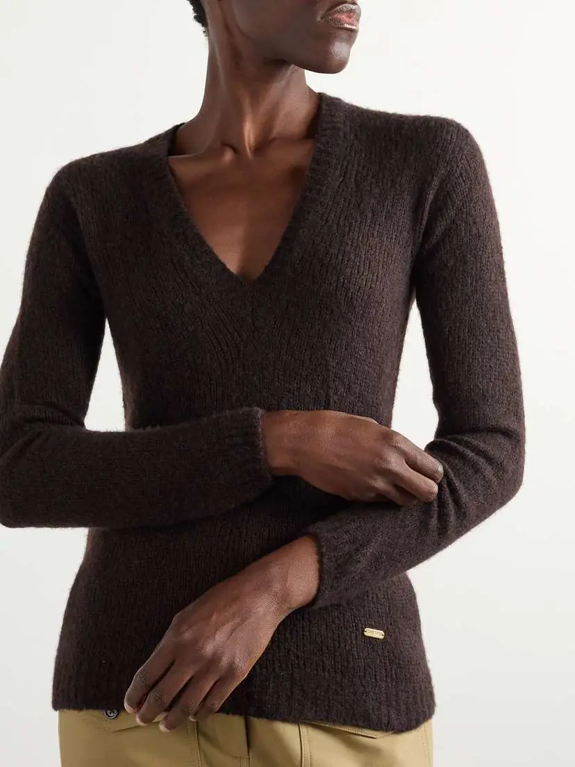 Tom Ford Cashmere And Silk-blend Sweater | Thumbnail 3 Tom Ford Cashmere And Silk-blend Sweater | Thumbnail 3
