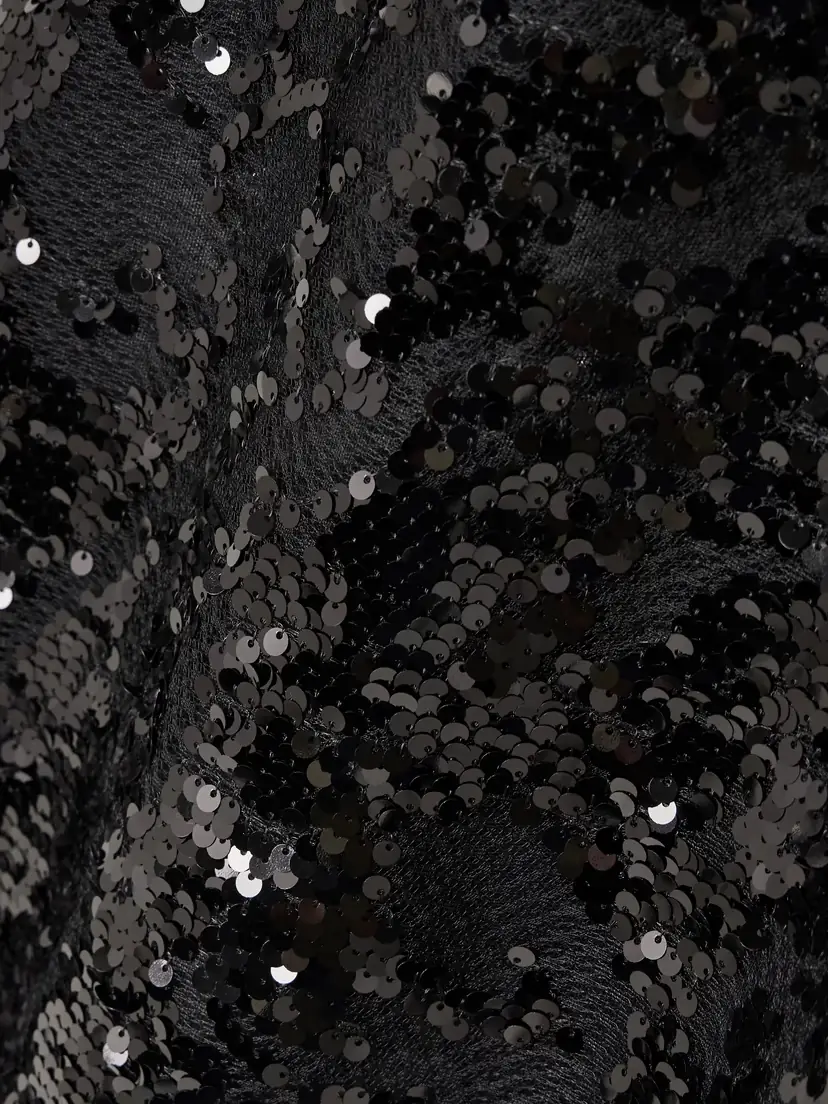 Victoria Beckham Sequined Tulle Midi Skirt | Thumbnail 4