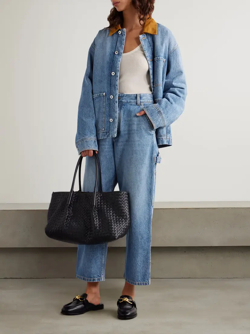 Bottega Veneta Cropped High-rise Straight-leg Jeans | Thumbnail 2