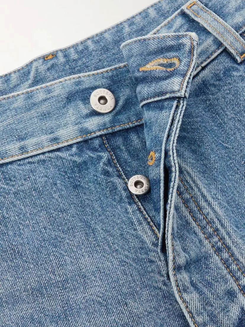 Bottega Veneta Cropped High-rise Straight-leg Jeans | Thumbnail 5
