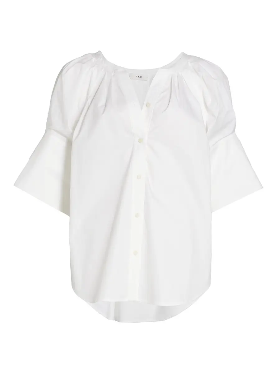 A.L.C. Women's Chloe Oversized Top - White | Thumbnail 7 A.L.C. Women's Chloe Oversized Top - White | Thumbnail 7