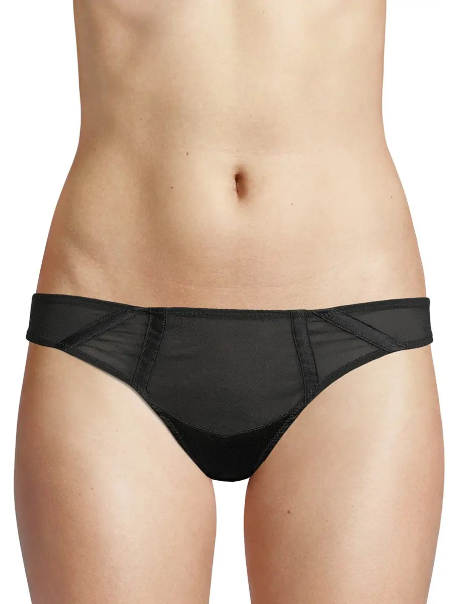 Kiki de Montparnasse Women's Expose Brief Panty - Black | Thumbnail 2 Kiki de Montparnasse Women's Expose Brief Panty - Black | Thumbnail 2