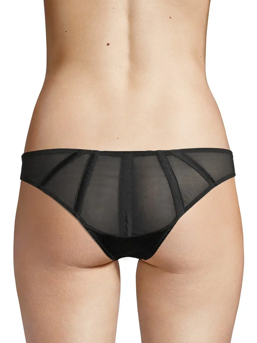 Kiki de Montparnasse Women's Expose Brief Panty - Black | Thumbnail 3 Kiki de Montparnasse Women's Expose Brief Panty - Black | Thumbnail 3