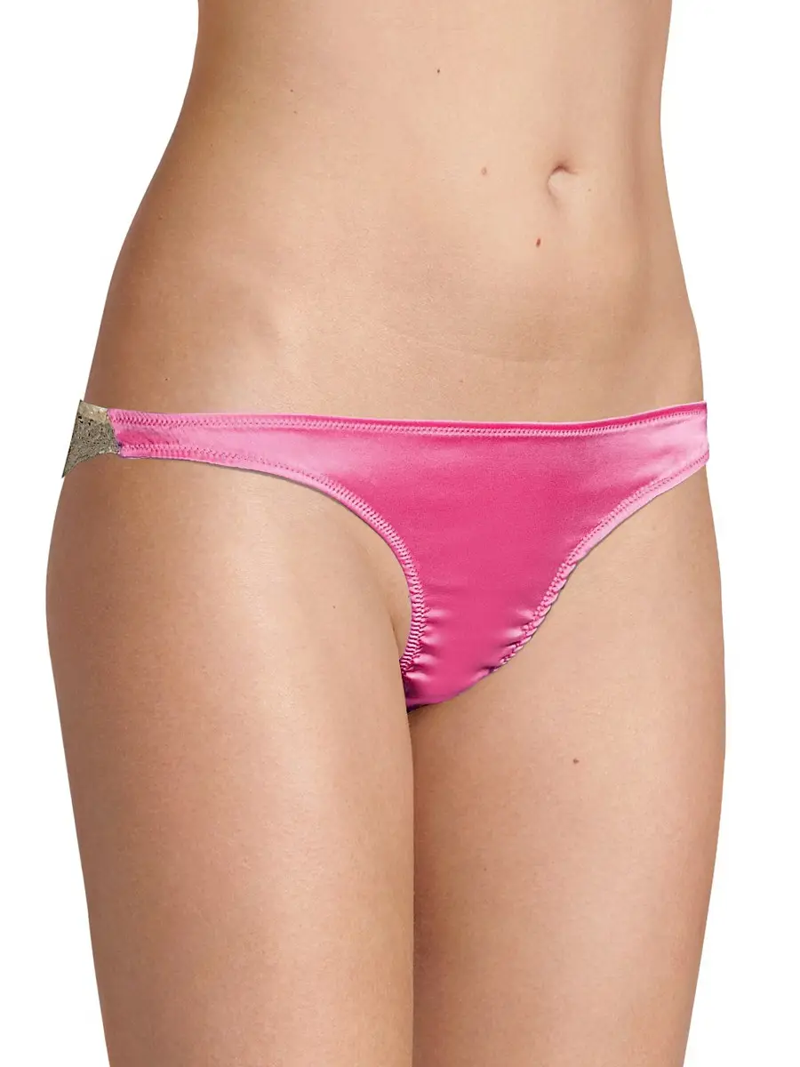 Kiki de Montparnasse Women's Le Shock Briefs - Hot Pink | Thumbnail 3 Kiki de Montparnasse Women's Le Shock Briefs - Hot Pink | Thumbnail 3