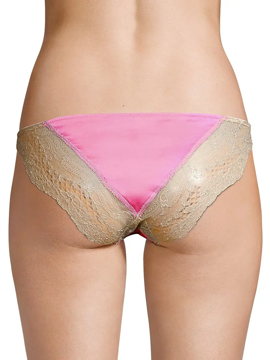 Kiki de Montparnasse Women's Le Shock Briefs - Hot Pink | Thumbnail 4 Kiki de Montparnasse Women's Le Shock Briefs - Hot Pink | Thumbnail 4