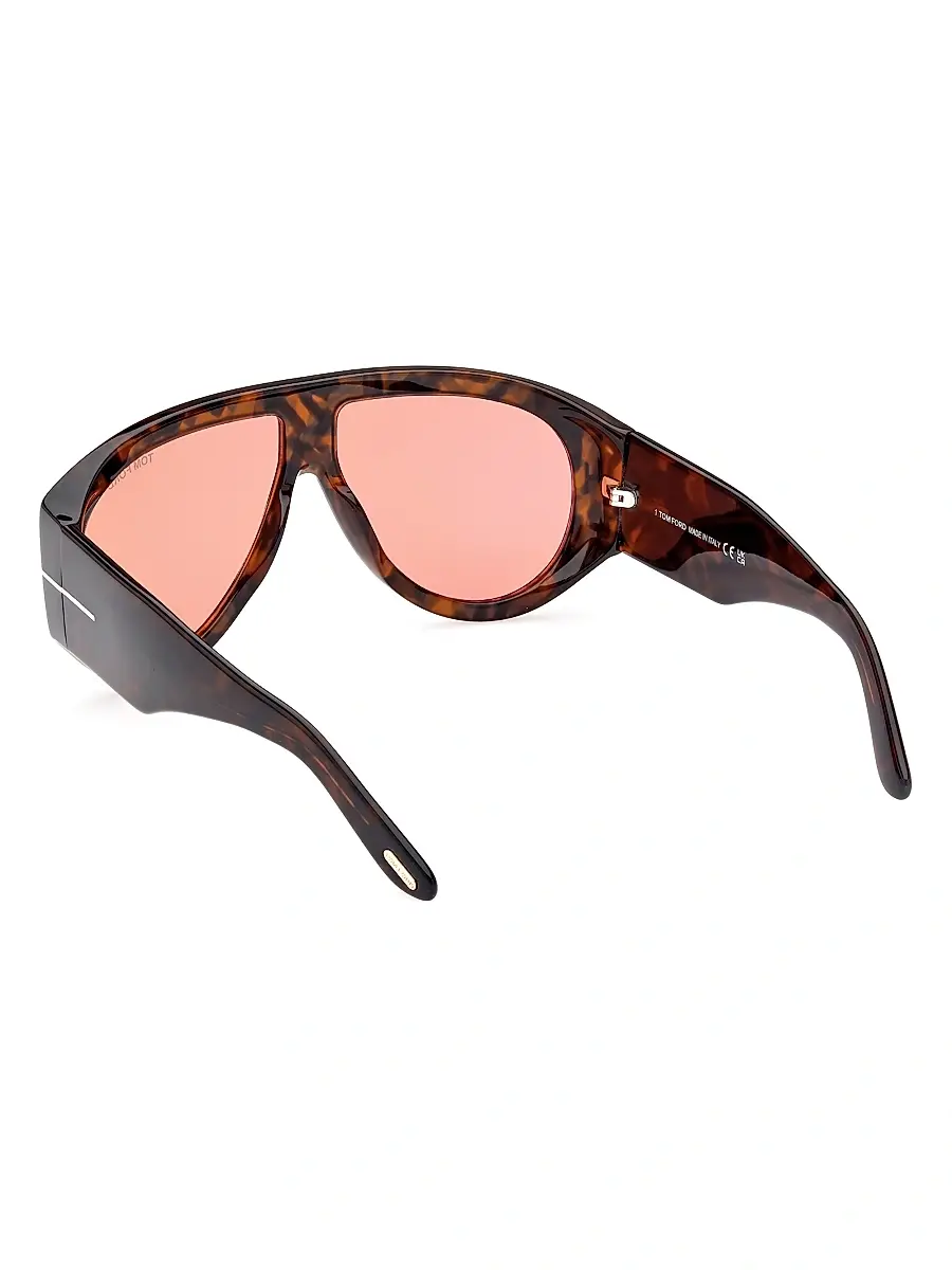 Tom Ford Women's Bronson 60MM Shield Sunglasses | Thumbnail 4