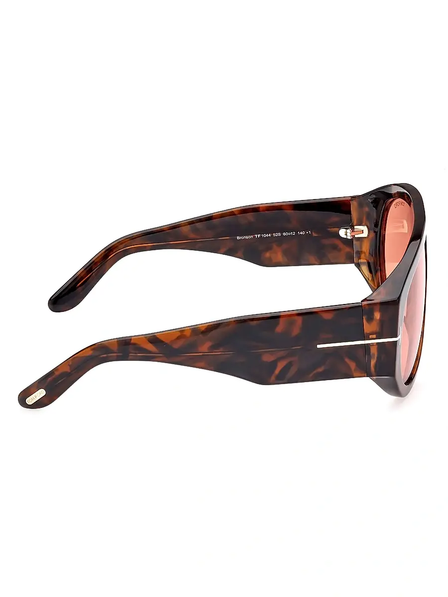 Tom Ford Women's Bronson 60MM Shield Sunglasses | Thumbnail 7