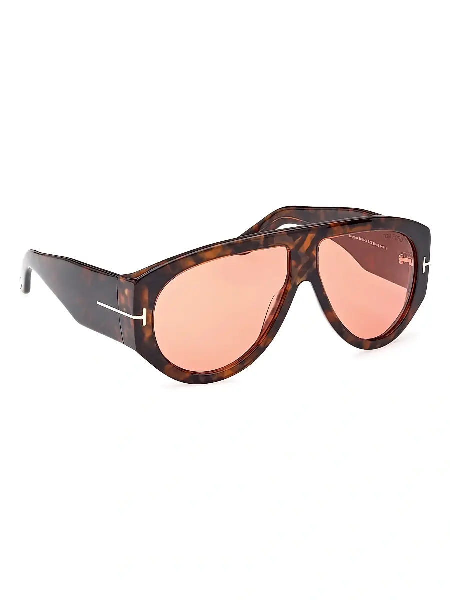 Tom Ford Women's Bronson 60MM Shield Sunglasses | Thumbnail 8