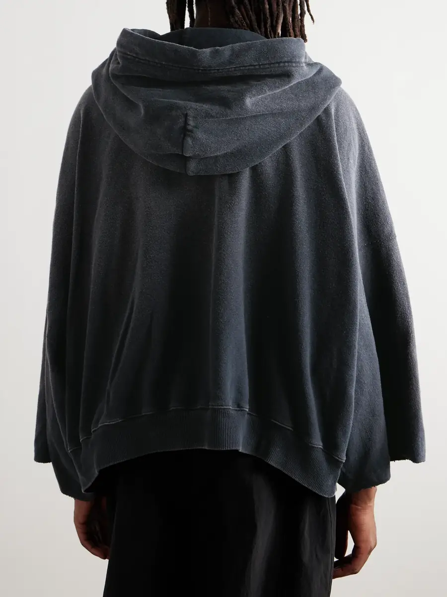 KAPITAL Oversized Logo-Embroidered Cotton-Jersey Hoodie - Men | Thumbnail 3 KAPITAL Oversized Logo-Embroidered Cotton-Jersey Hoodie - Men | Thumbnail 3