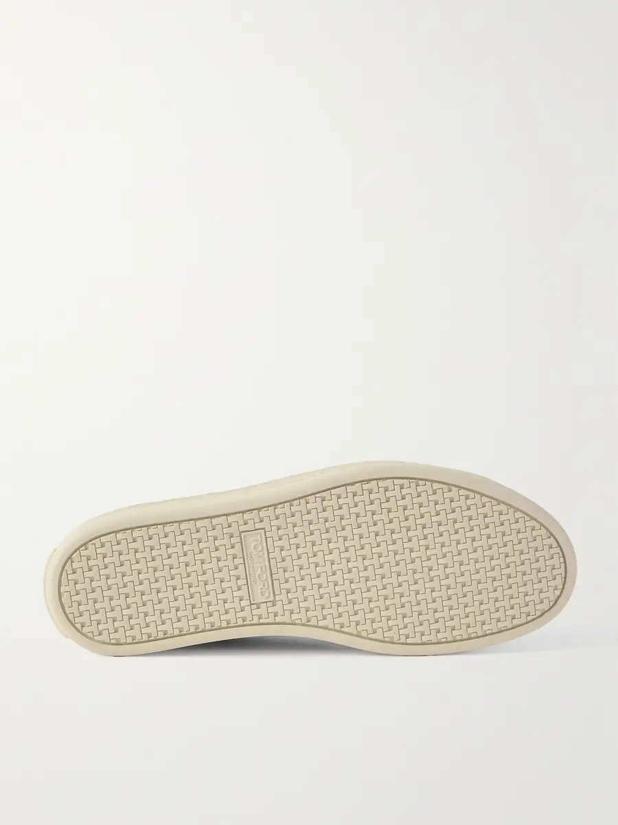 Tom Ford Warwick Perforated Suede Sneakers - Men | Thumbnail 4