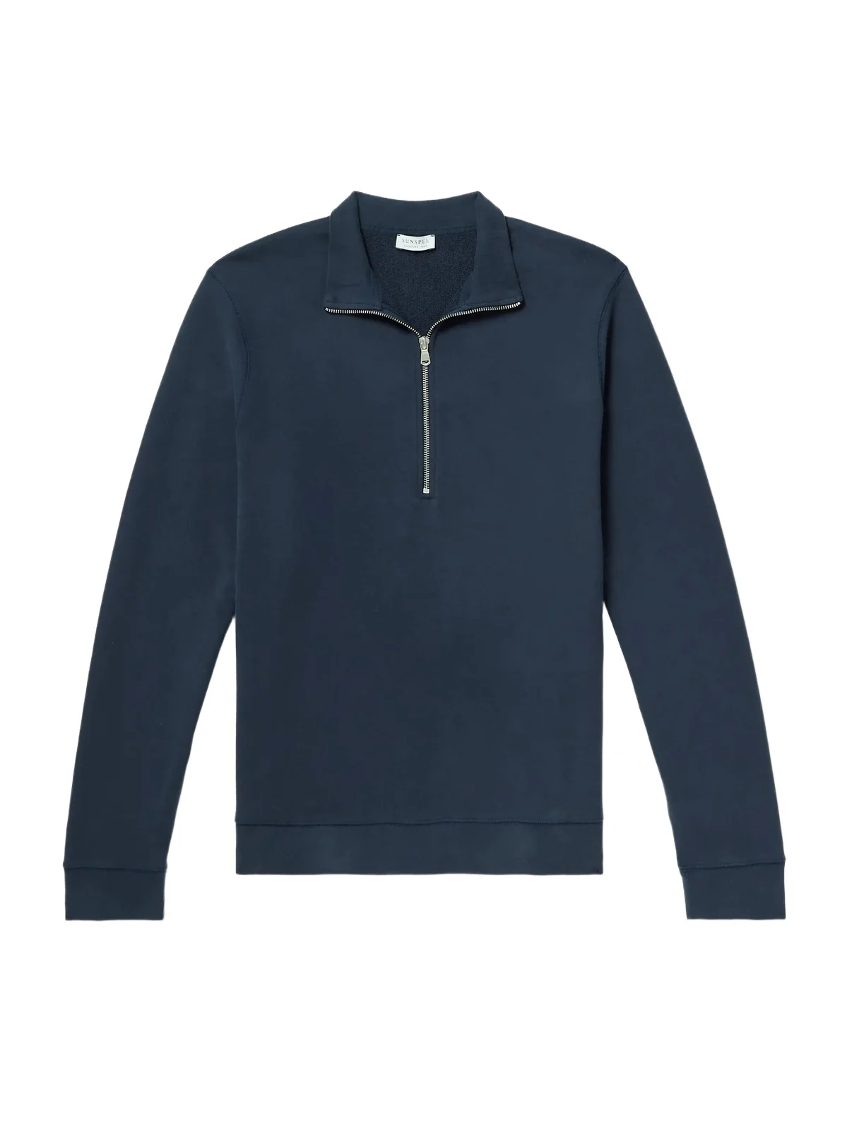Cotton-Jersey Half-Zip Sweatshirt - Men