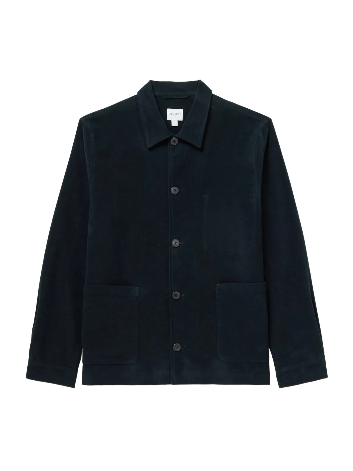 Cotton-Blend Moleskin Shirt Jacket - Men Cotton-Blend Moleskin Shirt Jacket - Men
