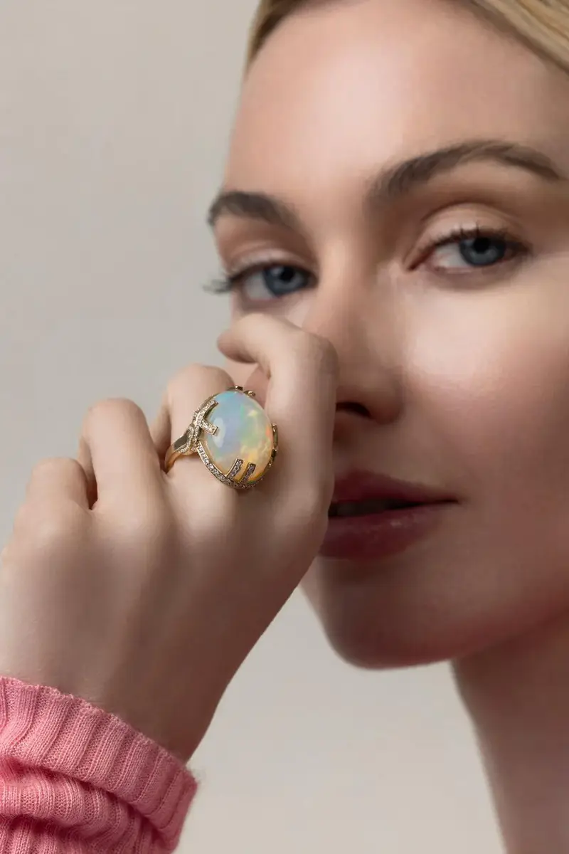 GOSHWARA Opal Diamond G-One Ring | Thumbnail 3