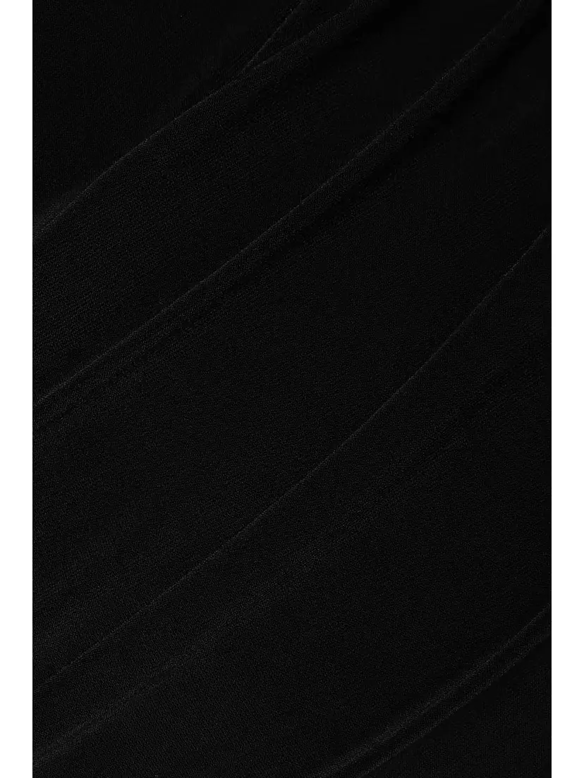 Norma Kamali Strapless Ruched Stretch-jersey Midi Dress | Thumbnail 4 Norma Kamali Strapless Ruched Stretch-jersey Midi Dress | Thumbnail 4